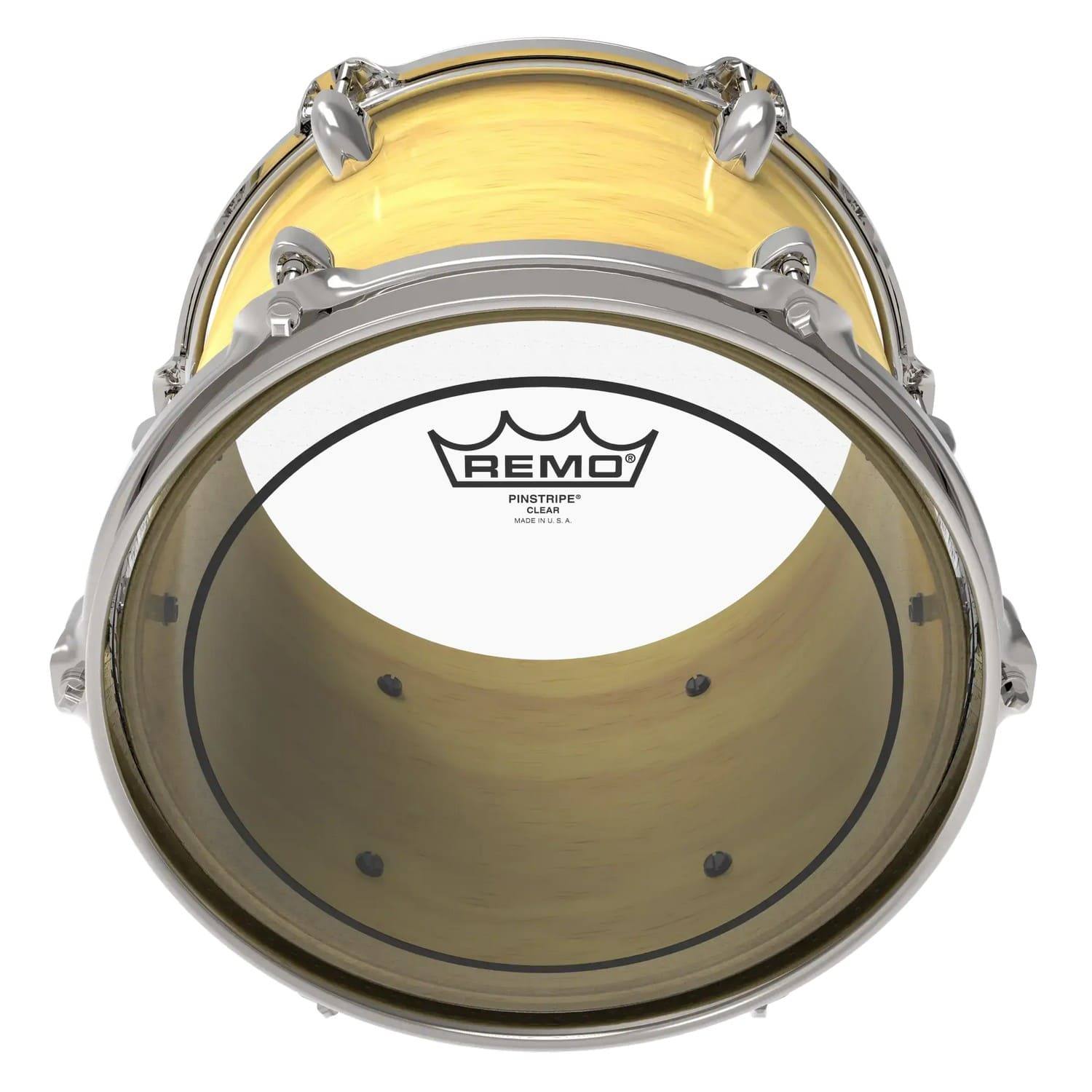 Пластик для барабана REMO PS-0316-00 BATTER PINSTRIPE CLEAR
