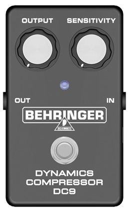 Классический динамический компрессор BEHRINGER DC9