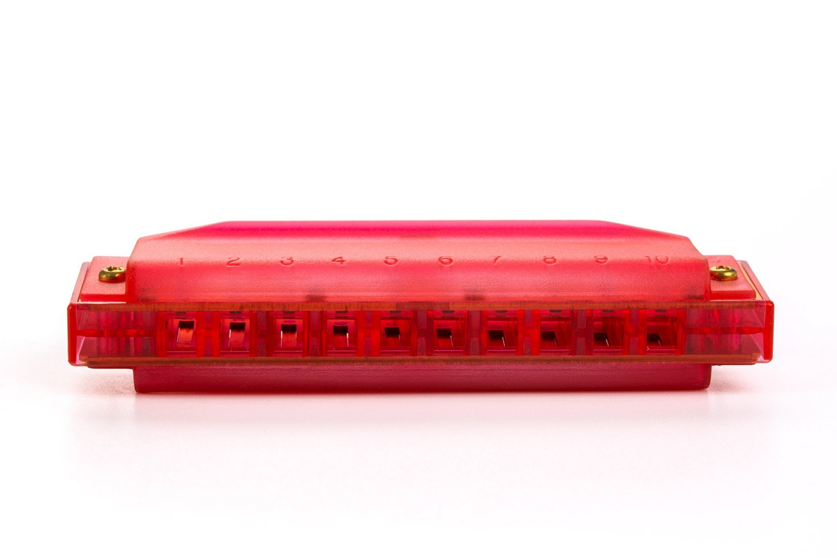 Губная гармошка HOHNER M1110R Translucent Red