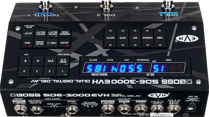 Педаль эффектов Boss SDE-3000 EVH Dual Delay