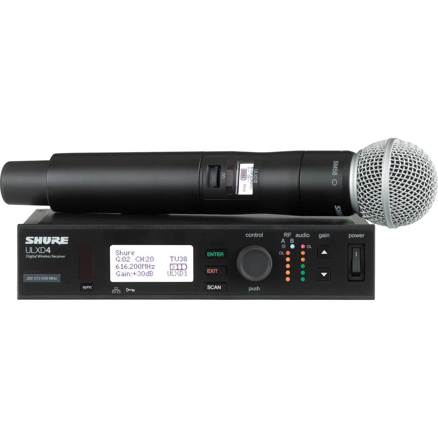 Вокальная радиосистема SHURE ULXD24E/SM58 P51