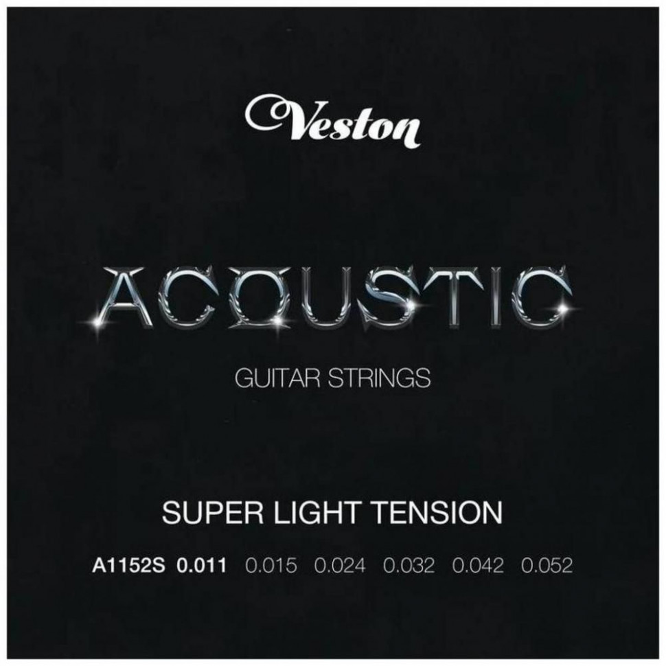Фолк гитара VESTON F-38/BK dPACK 1