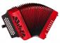 Баян HOHNER El Rey del Vallenato BbEbAb, red (A4964)