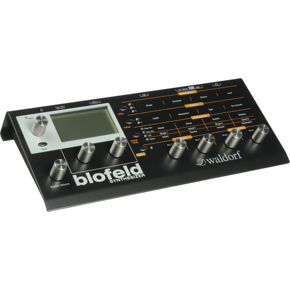 Синтезатор Waldorf Blofeld Desktop Shadow Edition