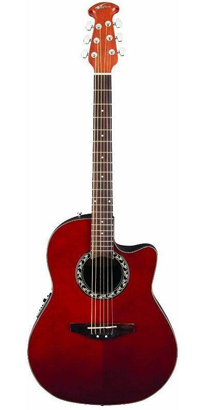 Электроакустическая гитара APPLAUSE AB24-RR Balladeer Mid Cutaway Ruby Red