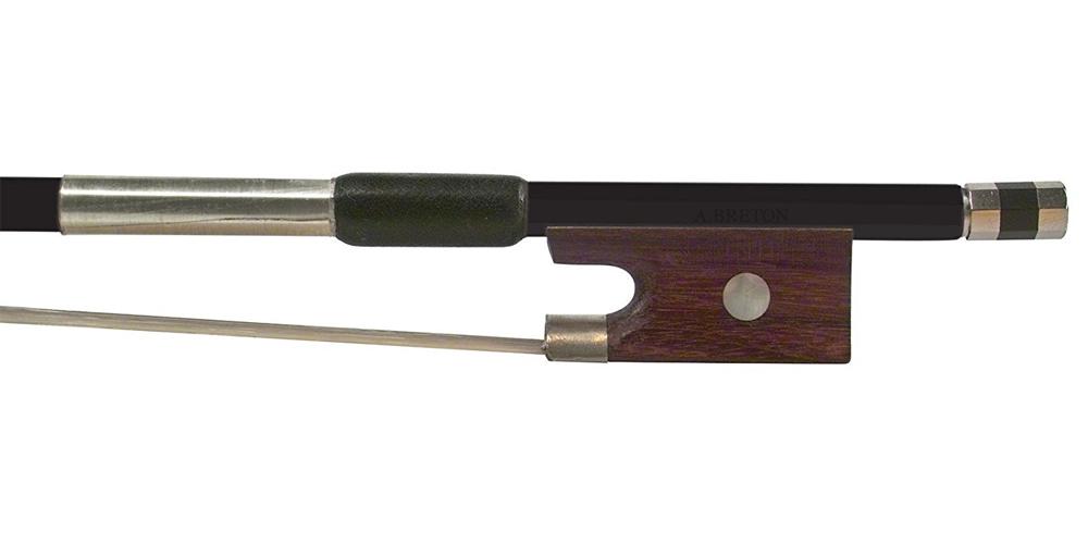 Смычок для скрипки ANTON BRETON AB-110BK Brazilwood Student Violin Bow 1/2 Black