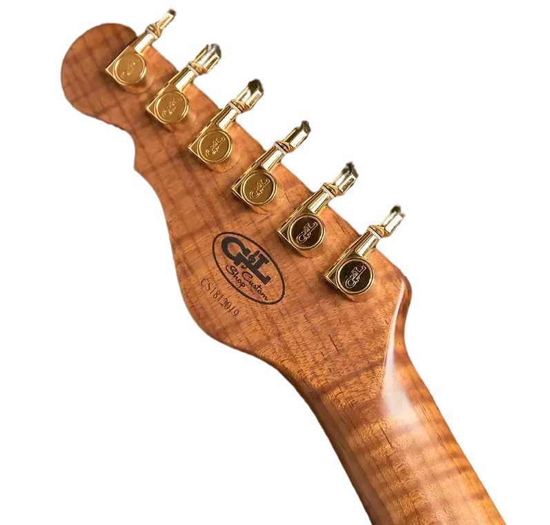 Электрогитара G&L ASAT® Classic Bluesboy Custom Shop Natural Guanacaste MP