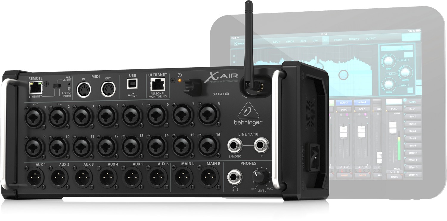 Цифровой микшер Behringer XR18
