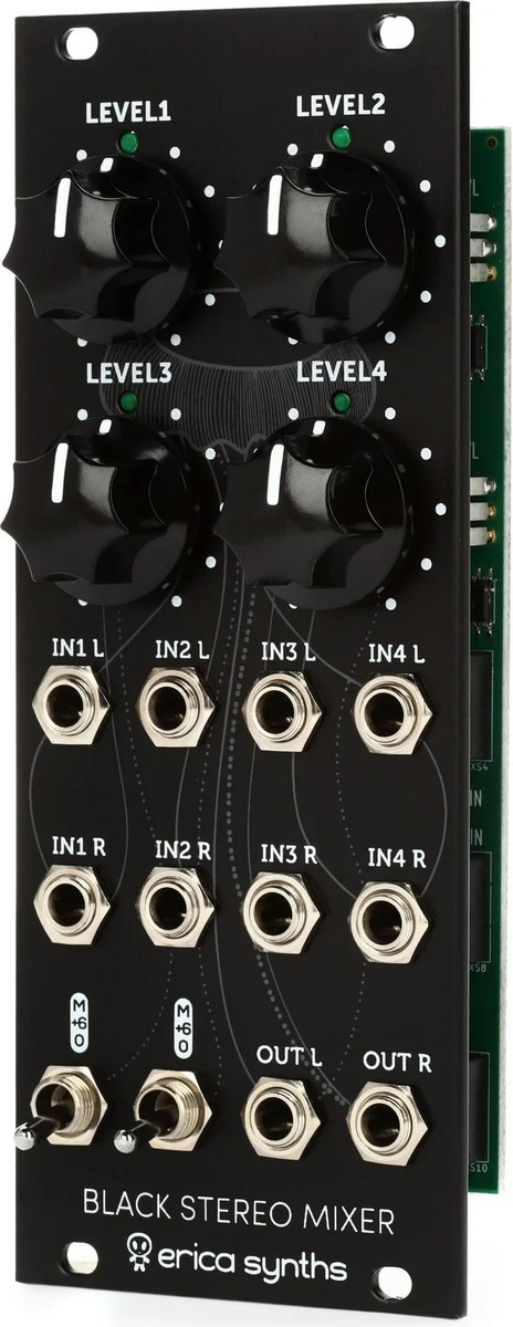 Модуль Erica Synths Black Stereo Mixer v3