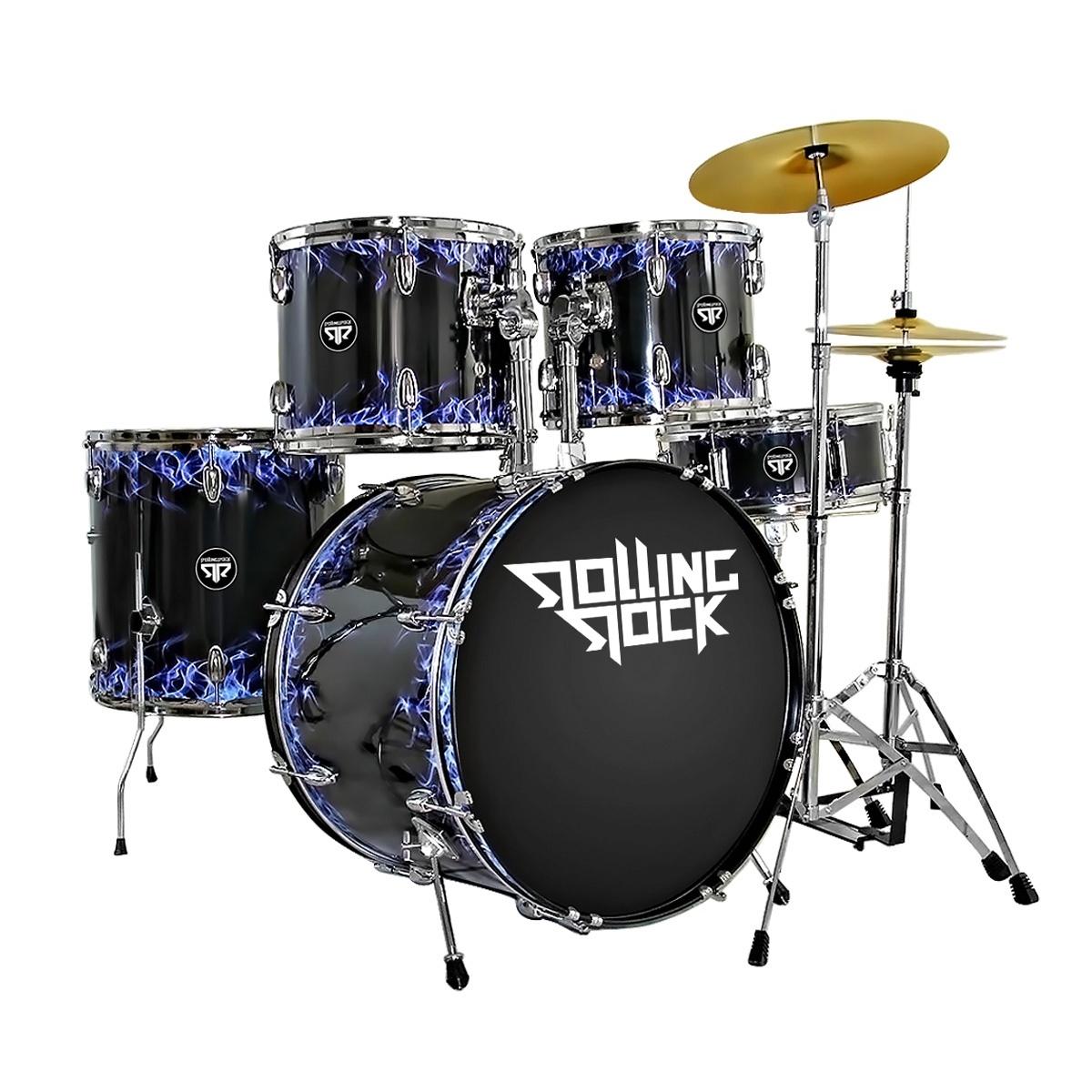 Ударная установка Rolling Rock JR-2222C BK Smoke