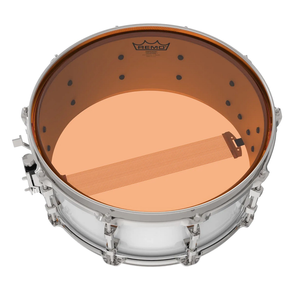 Пластик для барабана REMO BE-0314-CT-OG Colortone Emperor Clear Orange
