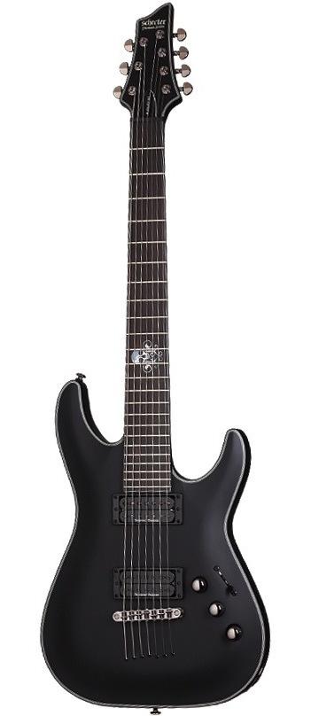 Электрогитара Schecter BLACKJACK SLS C-7 P SBK