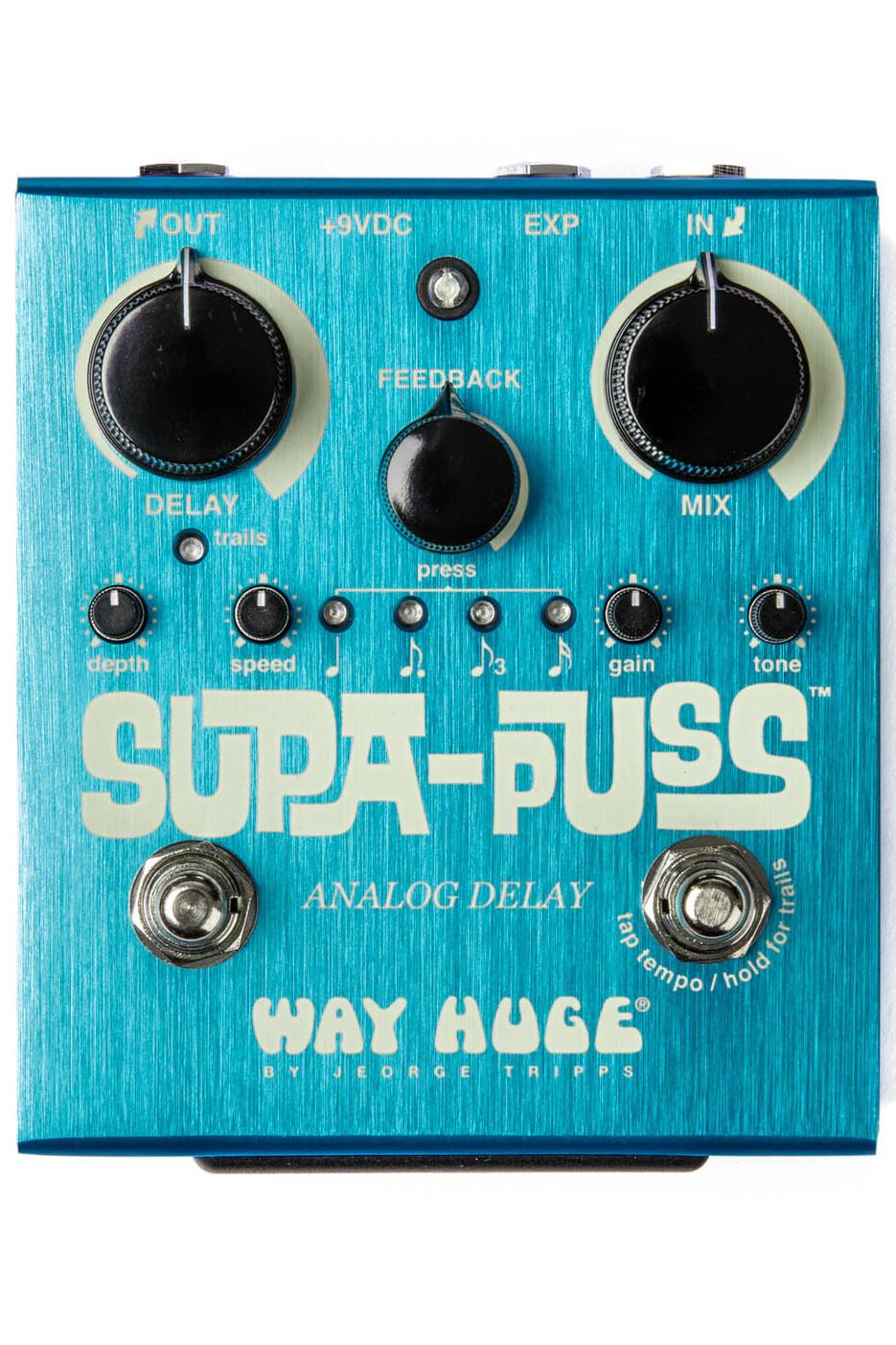 Педаль эффектов DUNLOP WHE707 Supa-Puss Analog Delay