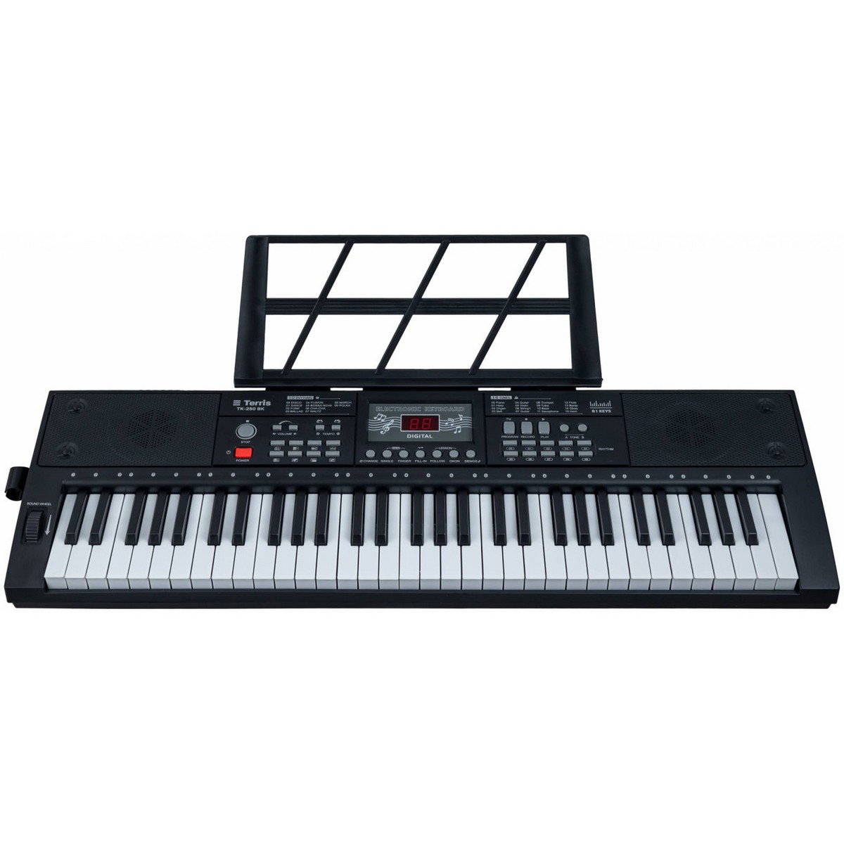 Синтезатор TERRIS TK-250 BK
