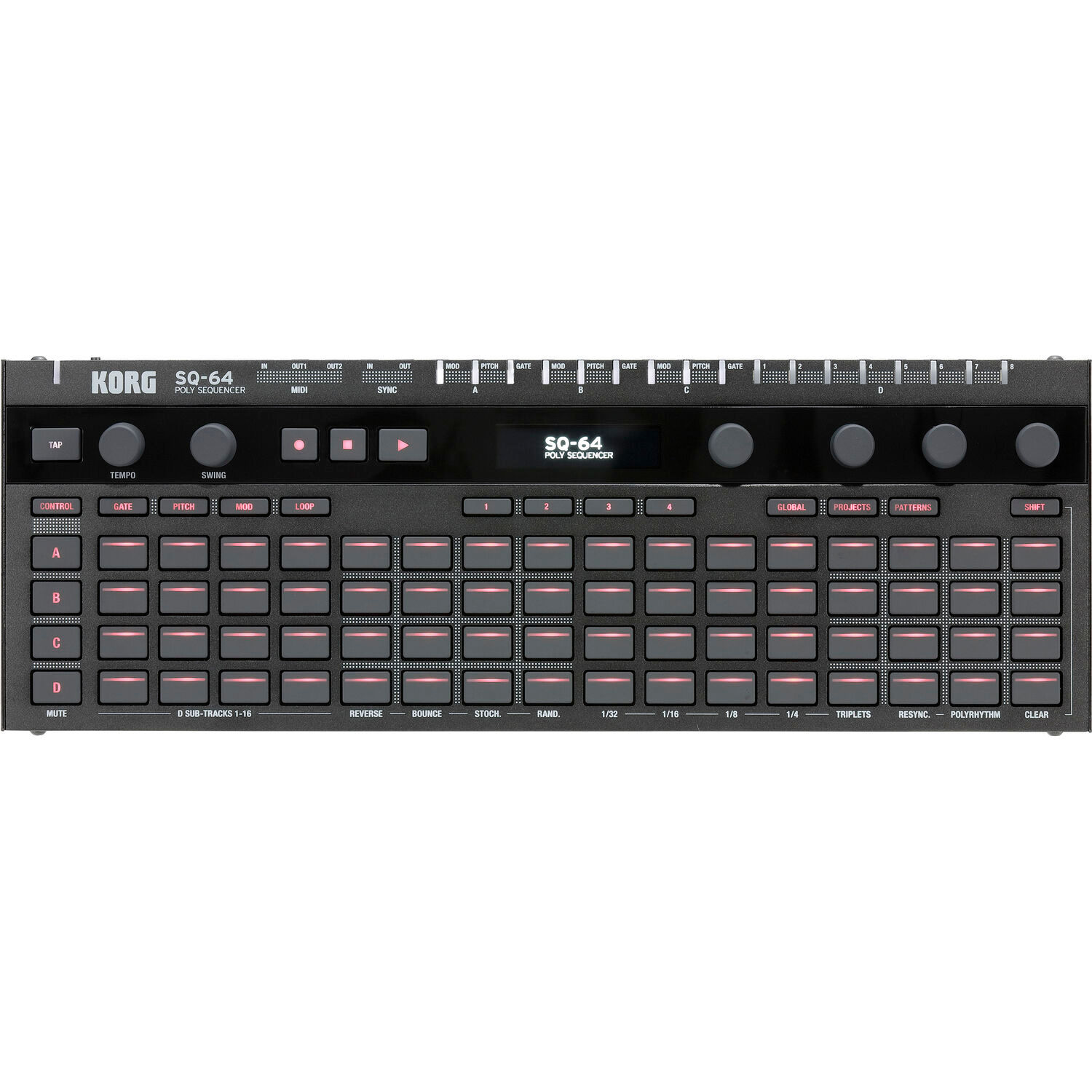 Секвенсор для синтезаторов Korg SQ64