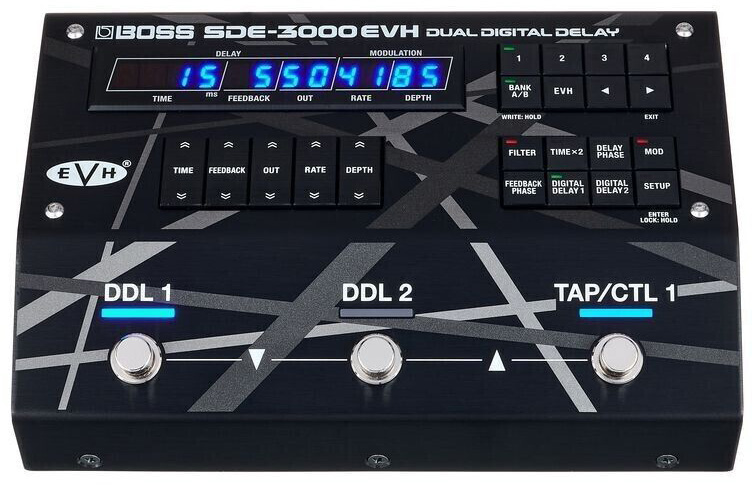 Педаль эффектов Boss SDE-3000 EVH Dual Delay