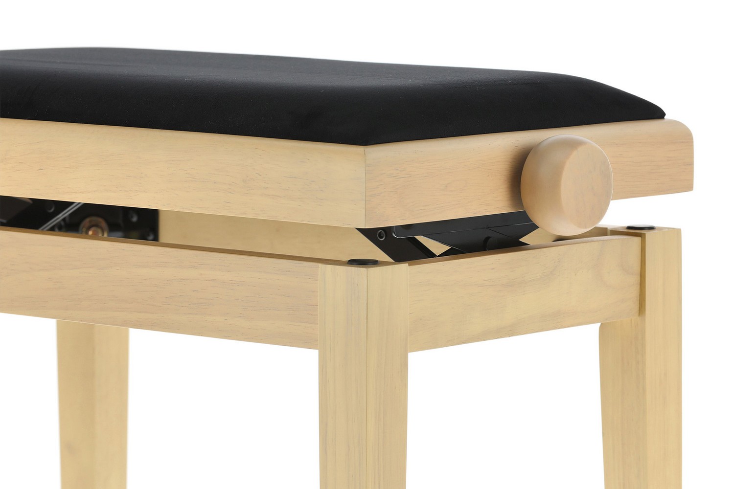 Банкетка GEWA 130170 Piano Bench Deluxe White Ash Seat Black