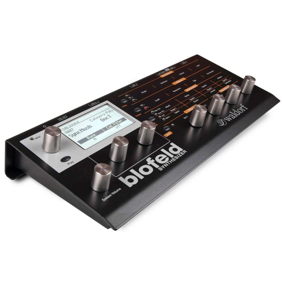 Синтезатор Waldorf Blofeld Desktop Shadow Edition