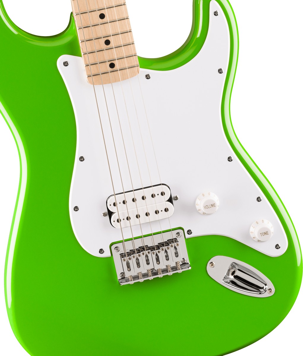 Электрогитара FENDER SQUIER Sonic Stratocaster HT H Limited Edition Lime Green