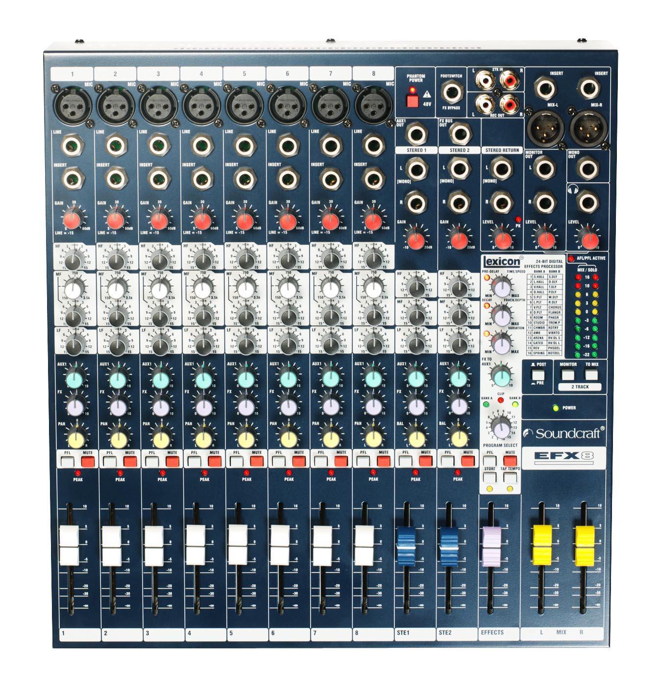 Микшер Soundcraft EFX8