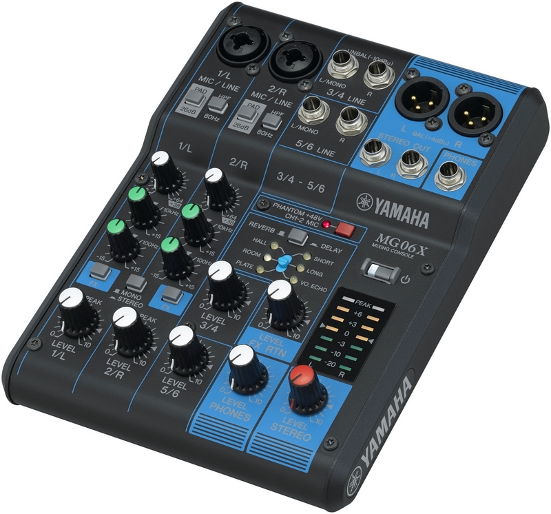 Микшер Yamaha MG06X