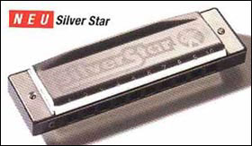 Губная гармошка Hohner Silver Star