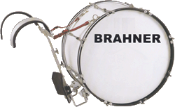 Бас-барабан BRAHNER MBD-2612/WH