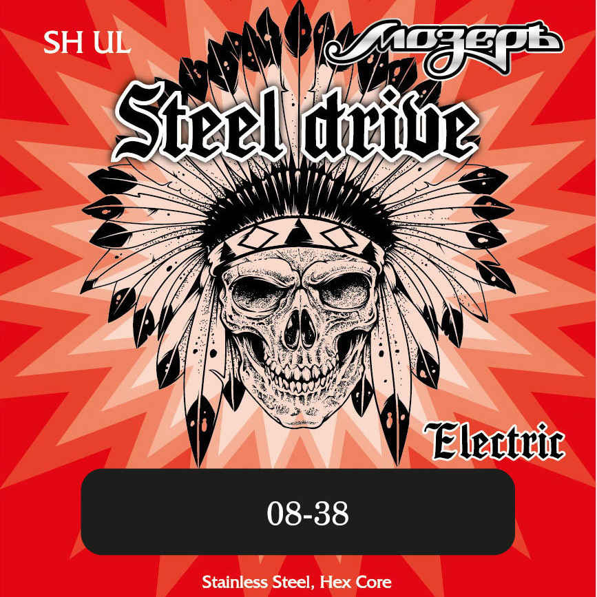 Струны для электрогитары Мозеръ SH-UL Steel Drive