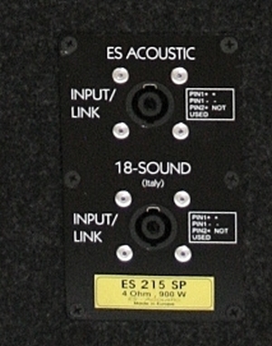 Пассивный сабвуфер ES-ACOUSTIC 215S P8
