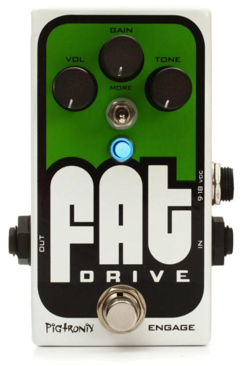 Педаль эффектов PIGTRONIX FAT Analog Drive Distortion