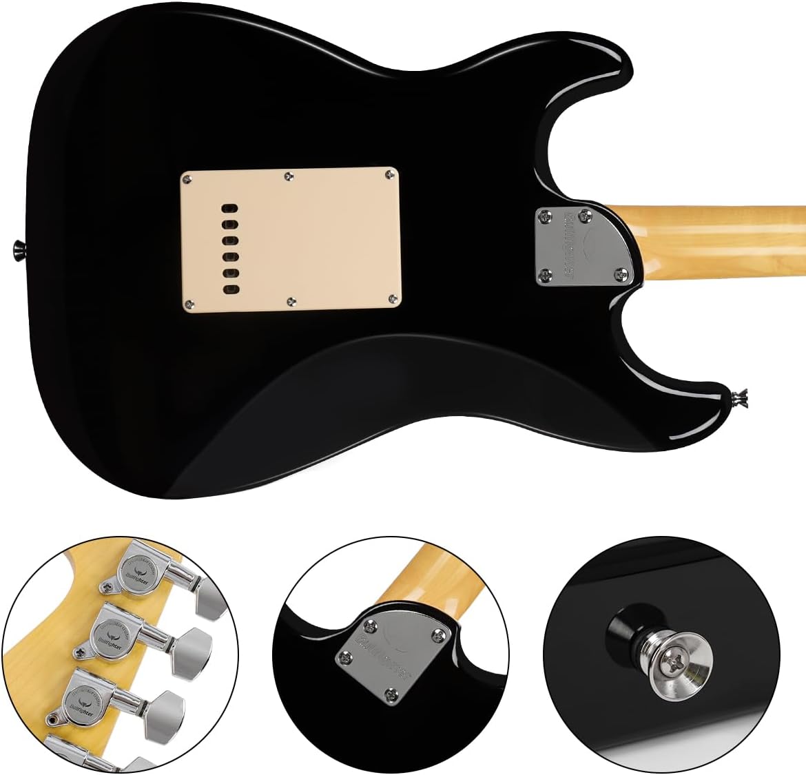 Электрогитара BULLFIGHTER D-120 With bag, Black