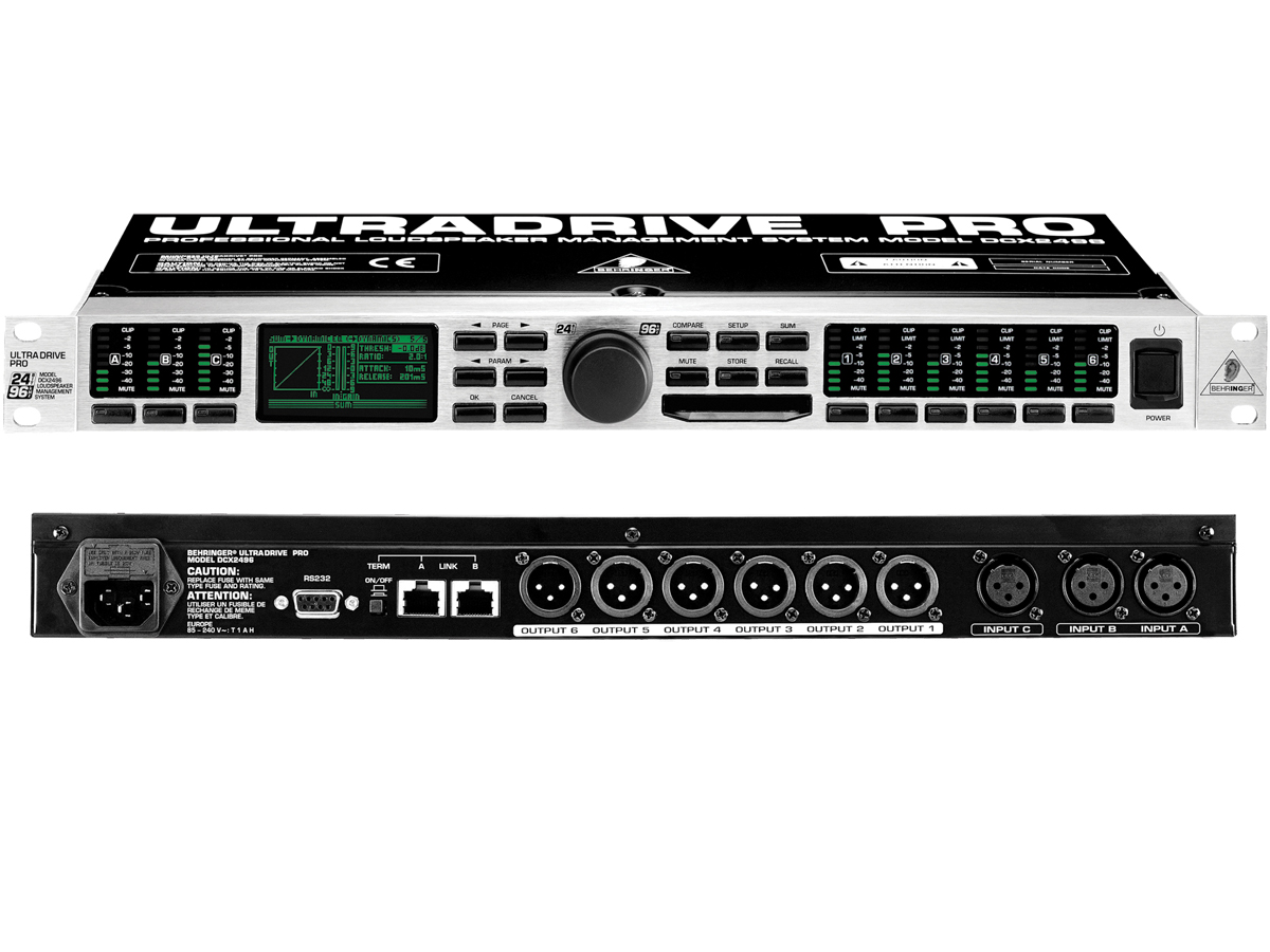 Процессор эффектов Behringer DCX2496