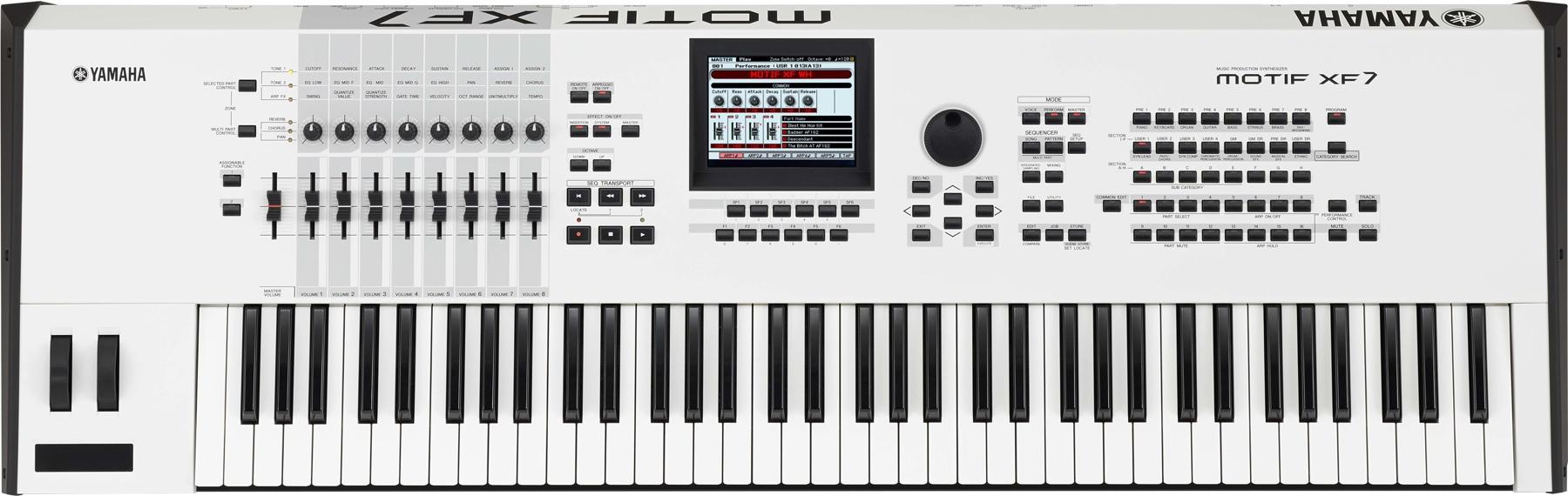 Синтезатор Yamaha MOTIFXF7 WH