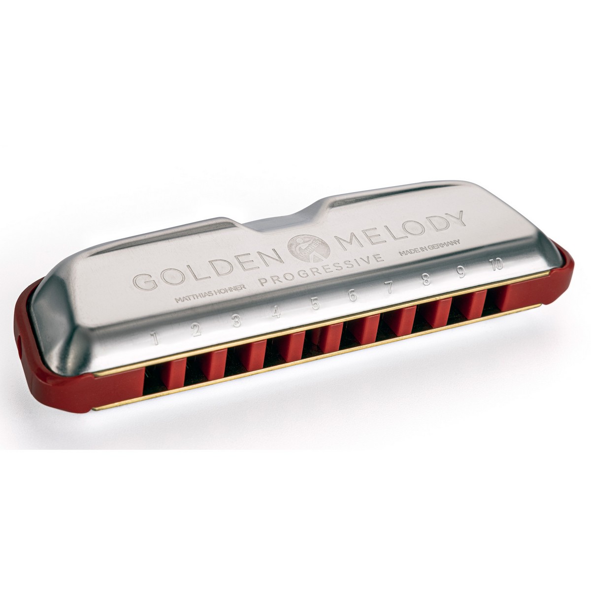 Губная гармошка HOHNER Golden Melody Progressive C-major