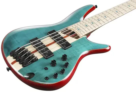 Бас-гитара Ibanez SR1425B-CGL Premium Caribbean Green Low Gloss with Gigbag