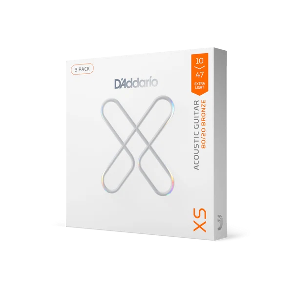Струны для акустической гитары D'Addario XSABR1047-3P