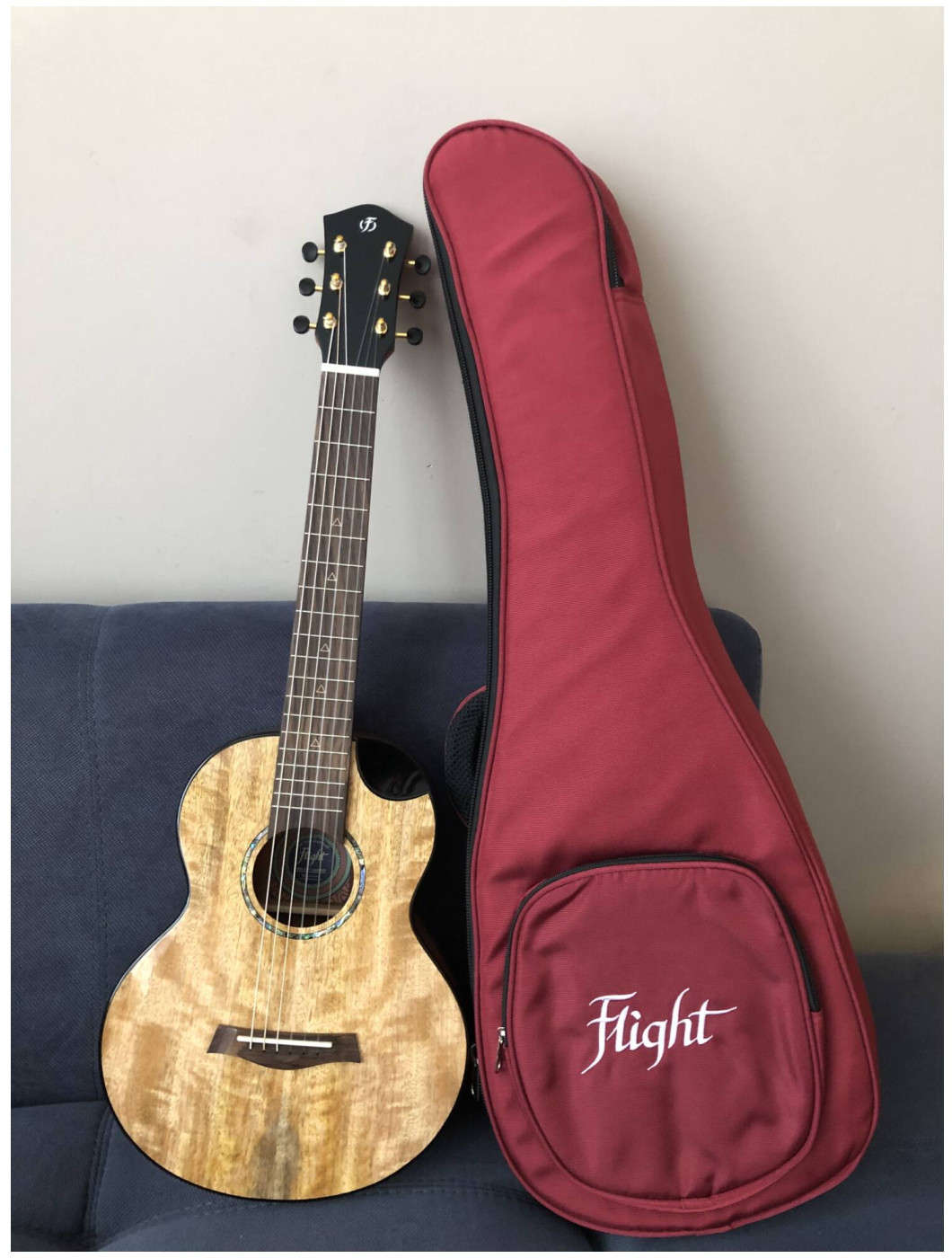Гиталеле FLIGHT IRIS GUT MANGO