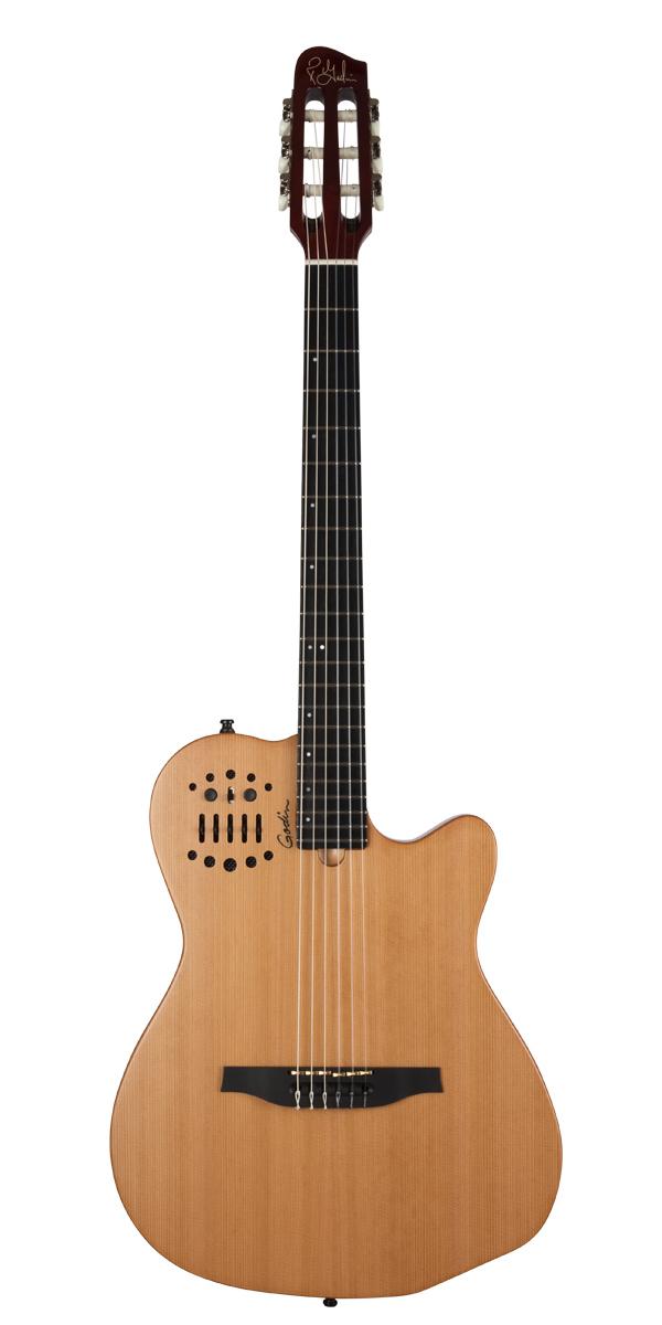 Сайлент гитара Godin MULTIAC ACS SLIM NYLON SA Natural SG MIDI