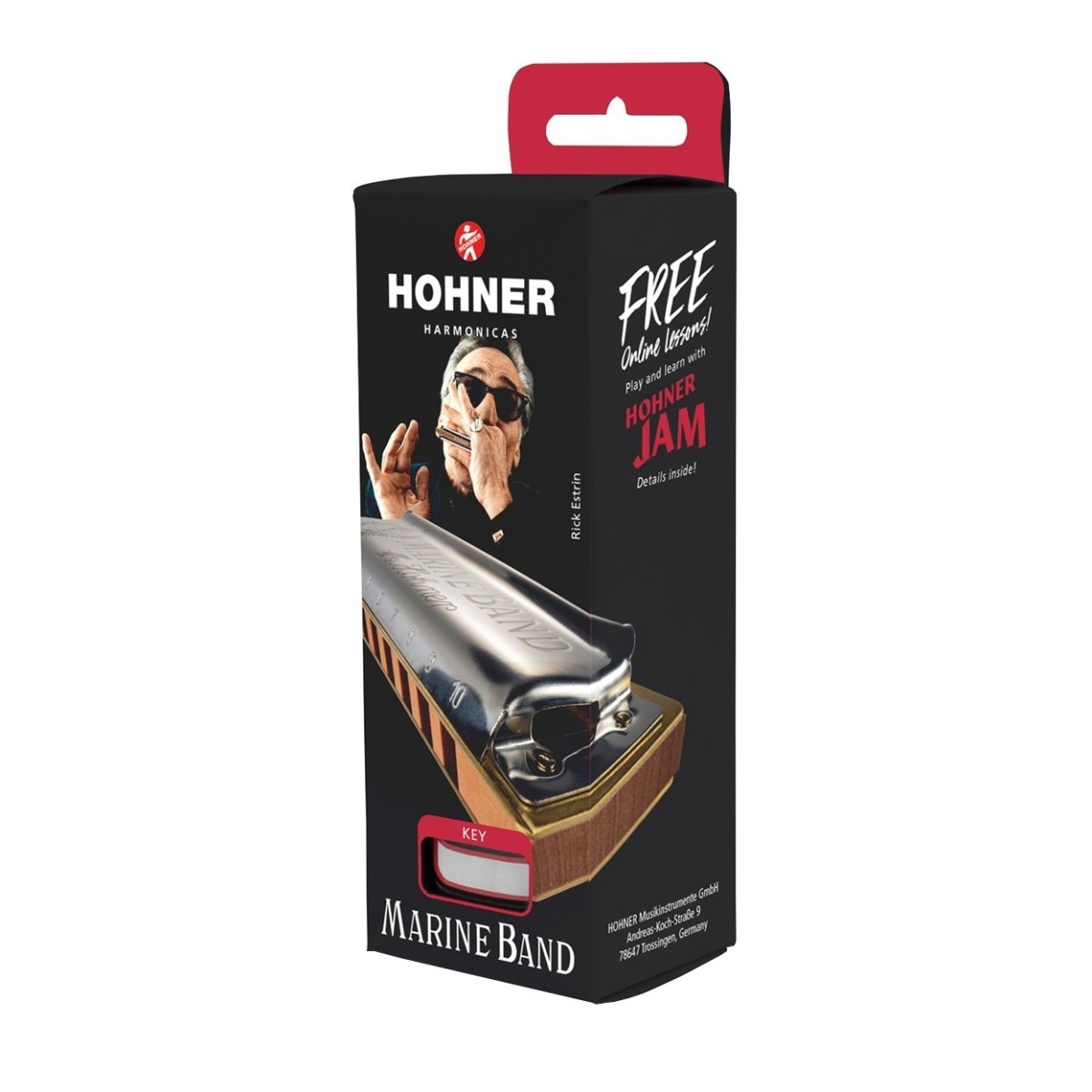 Губная гармошка HOHNER Marine Band 1896 G-natural minor
