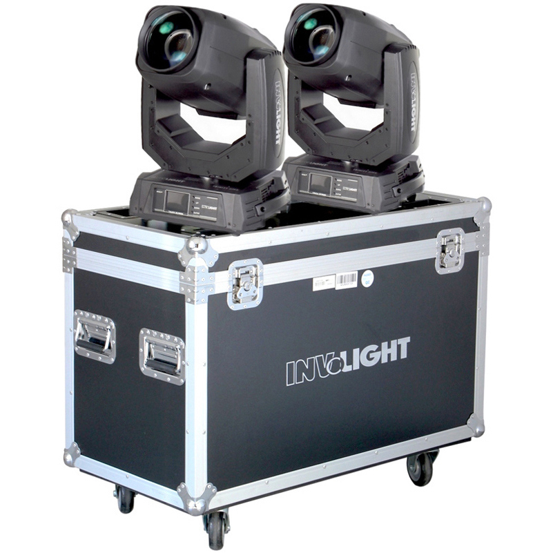 Кейс для 2ух вращающихся голов Involight TRINITY PLUS Flight case