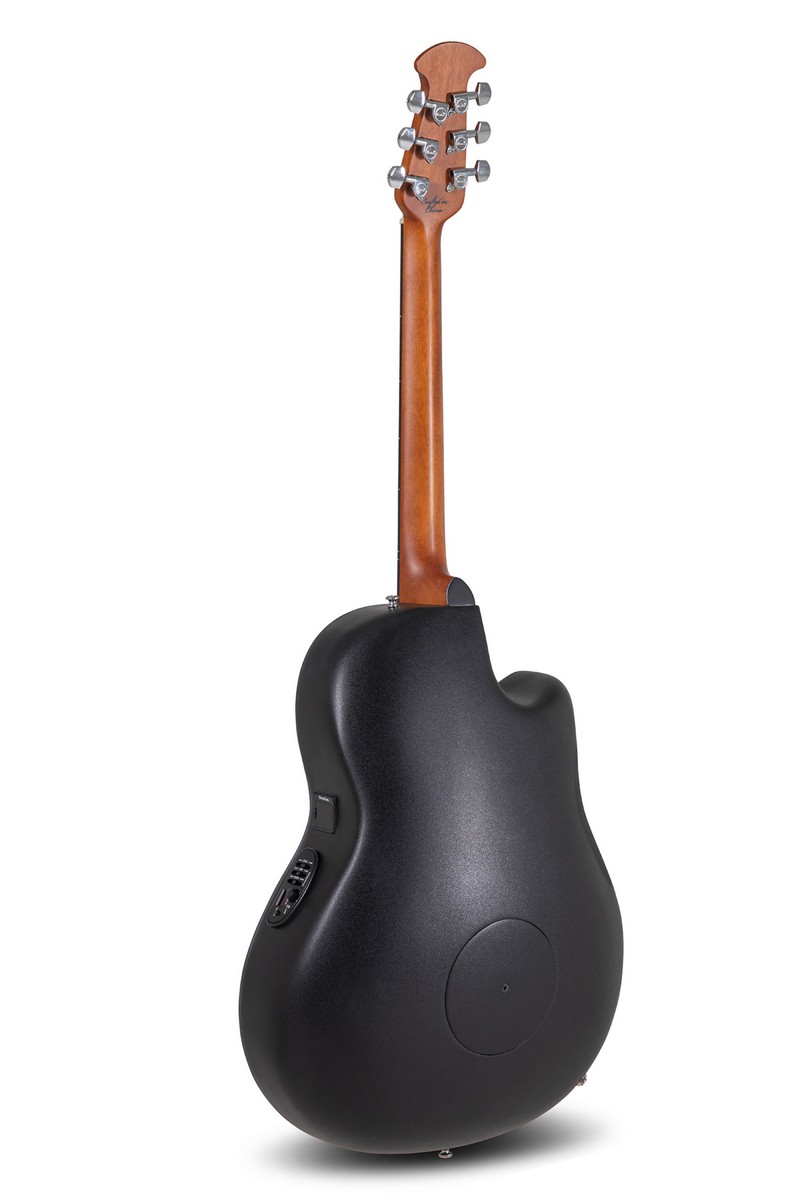 Электроакустическая леворукая гитара OVATION CE44L-5 Celebrity Elite Mid Cutaway Black
