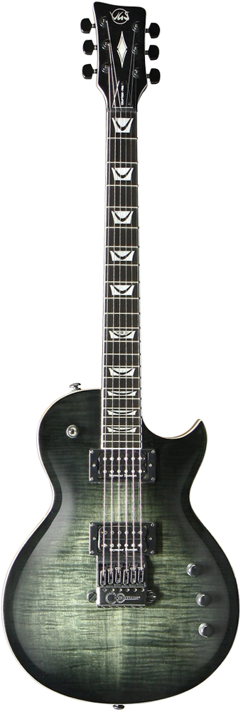 Электрогитара VGS Eruption Pro Black Burst Faded Evertune 