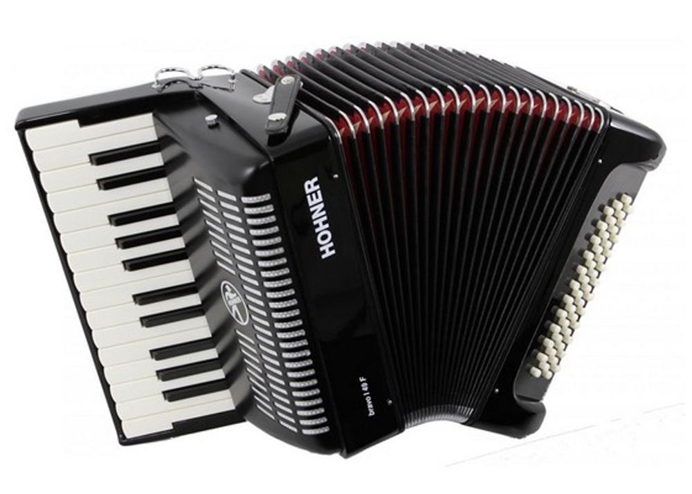 Аккордеон HOHNER The New Bravo I 49 F black (A40461)