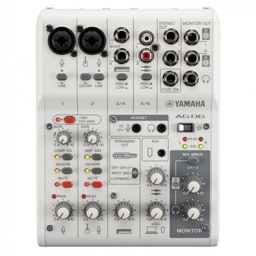 Микшер Yamaha AG06MK2 White