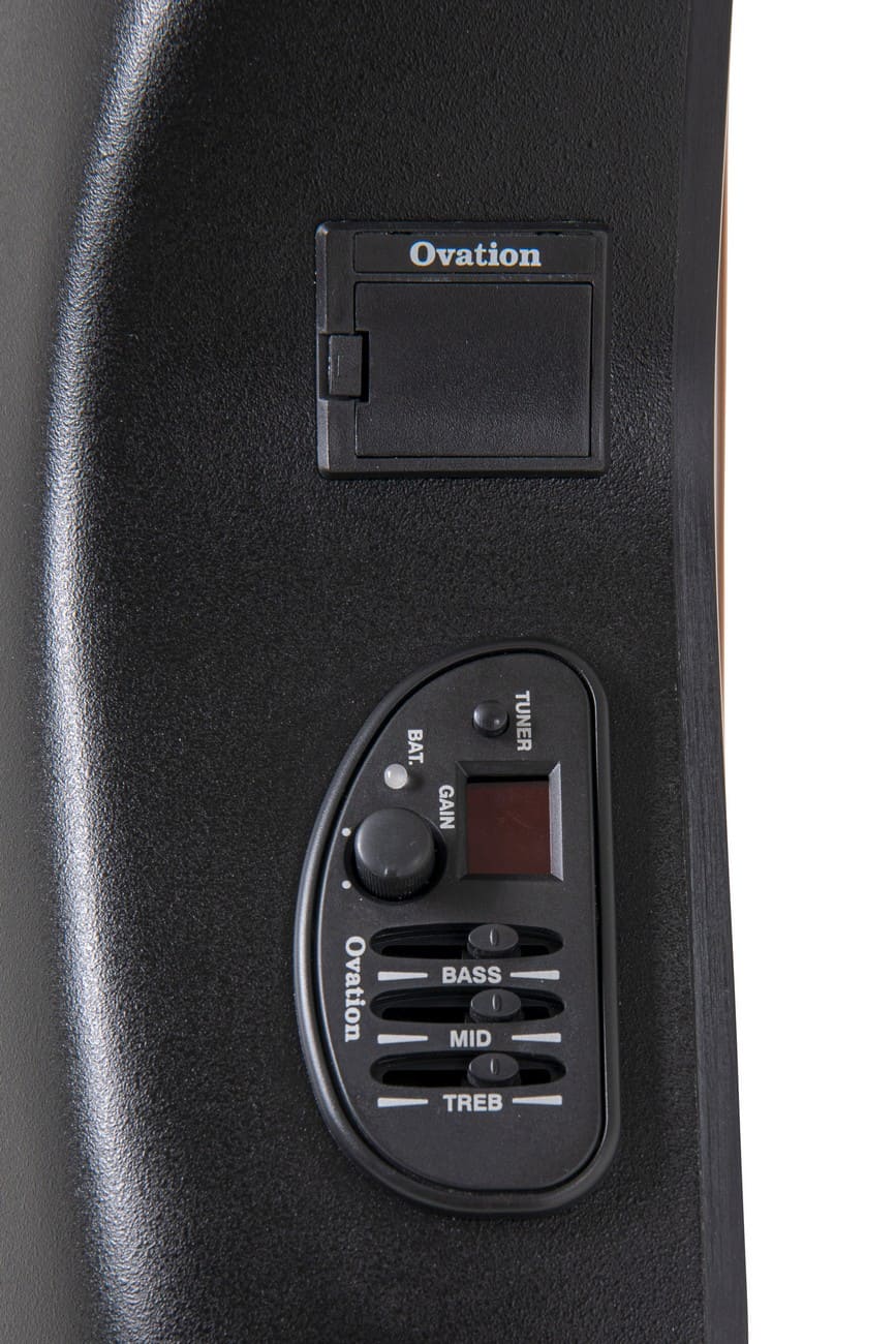 Электроакустическая гитара OVATION CS24P-BLFL-G Celebrity® Plus Mid-Depth