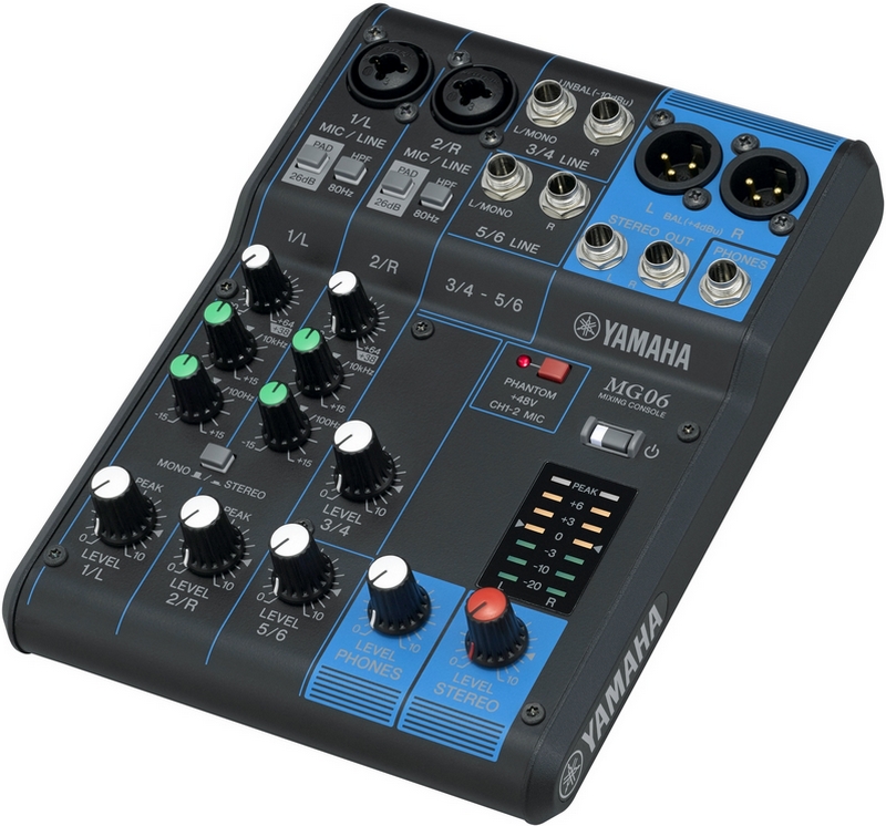 Микшер Yamaha MG06