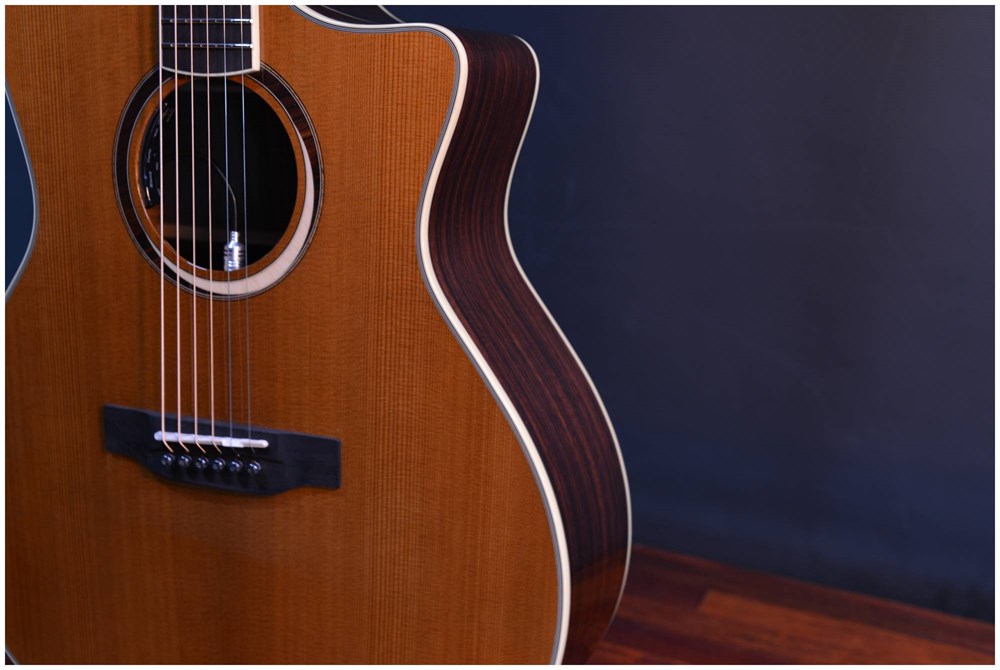 Электроакустическая гитара CRAFTER MIND W PRESTIGE ROSE Tce VVS