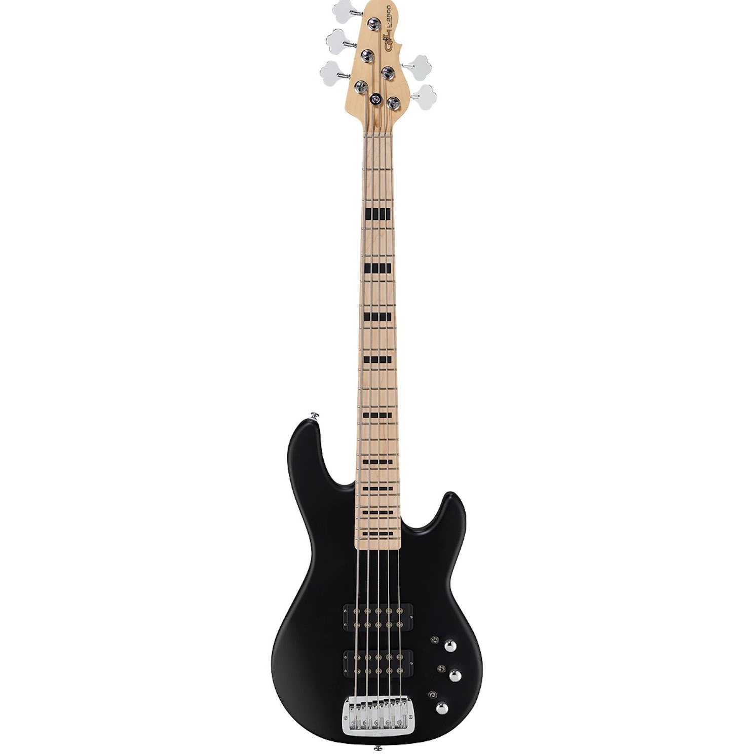 Бас-гитара G&L Tribute L2500 Black Frost MP Poplar