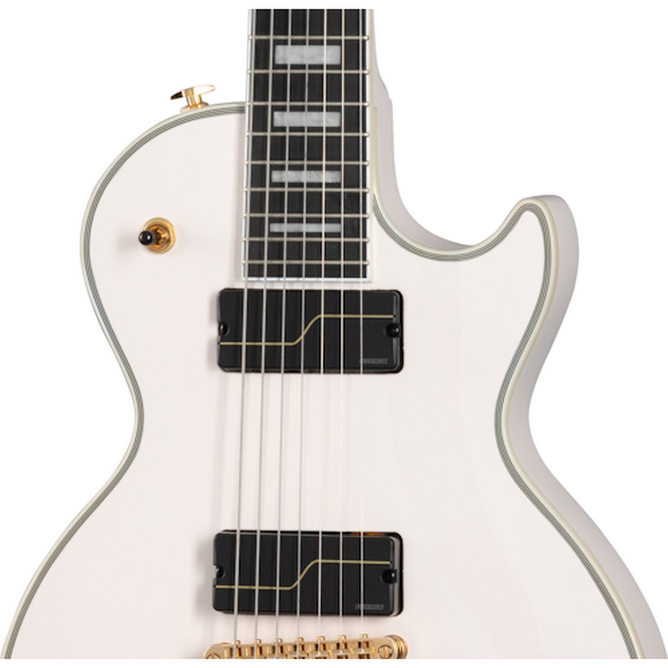 Электрогитара EPIPHONE Matt Heafy Origins Les Paul Custom 7-String Bone White