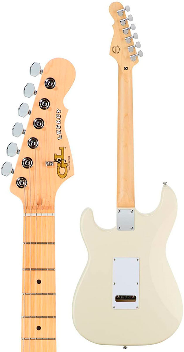 Электрогитара G&L Tribute Legacy Gloss White Poplar MP